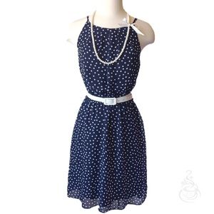 Tacera Polka Dot Dress